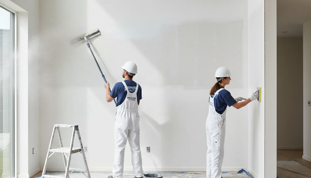 Professional drywall repair and wall restoration by house painters in Redding, CA