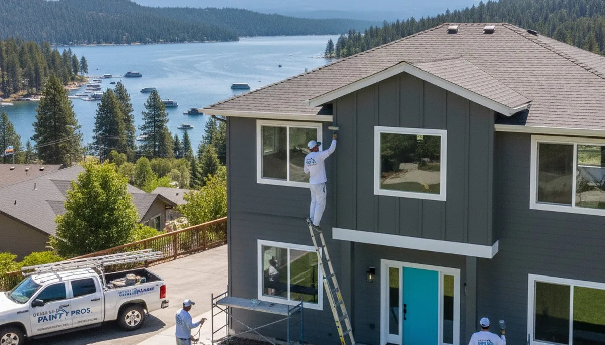 Professional house painters in Redding CA providing expert residential exterior painting services