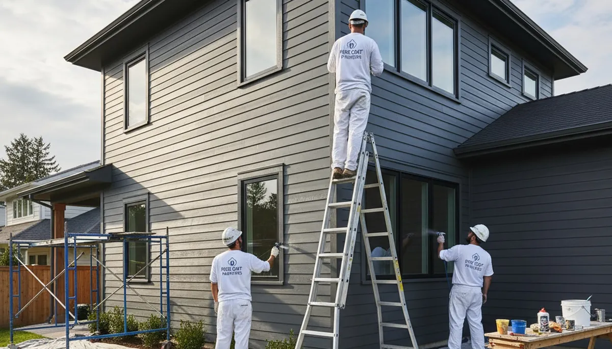 Professional siding painting in Redding, CA protecting home exteriors from sun and heat damage